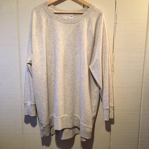 Old Navy White Tunic Crew